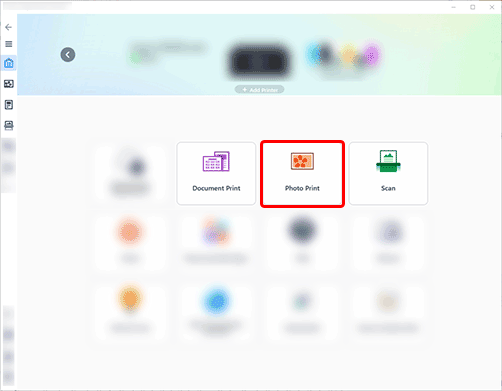 фигура: Екран на Canon Inkjet Smart Connect